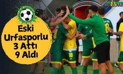 Eski Urfasporlu 3 Attı 9 Aldı