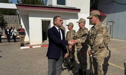 Musa Aydemir’den Karakeçi jandarma Karakol Komutanlığına ziyaret