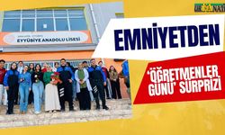 Şanlıurfa Emniyetinden ‘Öğretmenler Günü’ Sürprizi