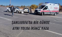 Şanlıurfa’da Bir Günde Aynı Yolda İkinci Kaza