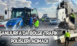 Şanlıurfa’da Bölge Trafik Polisleri Acımadı