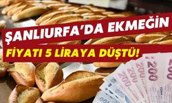 Şanlıurfa’da Ekmeğin Fiyatı 5 Liraya Düştü!