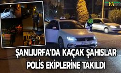 Şanlıurfa'da Kaçak 25 Şahıs Polis Ekiplerine Takıldı