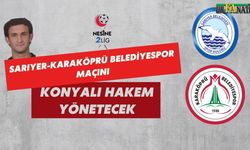 Sarıyer-Karaköprü Belediyespor Maçını Konyalı Hakem Yönetecek