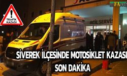 Siverek İlçesinde Motosiklet Kazası Son Dakika