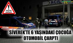 Siverek’te 6 yaşındaki çocuğa otomobil çarptı