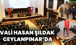 Vali Şıldak, Ceylanpınar’da Eğitim Toplantısı Düzenledi