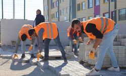 Karaköprü’de yollar kilitli parkeyle yenileniyor