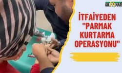 Şanlıurfa İtfaiyesinden Acil Serviste 'Parmak' Operasyonu