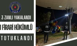 Şanlıurfa’da 3 Zanlı Yakalandı: 1 Firari Hükümlü Tutuklandı