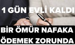 1 Gün Evli Kaldı Bir Ömür Nafaka Ödemek Zorunda