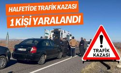 Halfeti’de Trafik Kazası: 1 Kişi Hastaneye Kaldırıldı