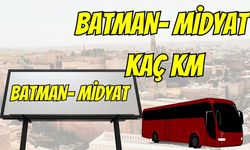 Batman Midyat Arası Kaç Km