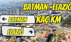 Batman Elazığ Arası Kaç Km