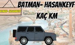 Batman Hasankeyf Arası Kaç Km