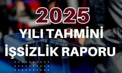 2025 Yılı Tahmini İşsizlik raporu Yayımlandı