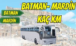 Batman Mardin Arası Kaç Km