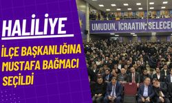 Ak Parti Haliliye İlçe Başkanlığına Mustafa Bağmacı Seçildi