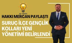 AK Parti Suruç İlçe Gençlik Kolları Yeni Yönetimi Belirlendi