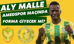 Aly Malle, Amedspor Maçında Forma Giyecek Mi?