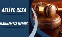 Asliye Ceza Mahkemesi Nedir?