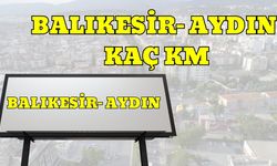 Balıkesir Aydın Arası Kaç Km