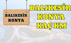 Balıkesir Konya Arası Kaç Km