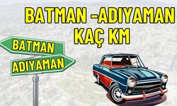 Batman Adıyaman Arası Kaç Km