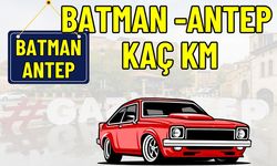 Batman Antep Arası Kaç Km