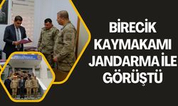 Birecik Kaymakamı Gürbüz, Jandarma Komutanlığını İnceledi