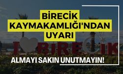 Birecik Kaymakamlığı'ndan Yeni Kimlik Kartı Uyarısı