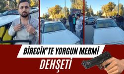 Birecik’te Otomobile Yorgun Mermi İsabet Etti