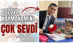 Bozovalılar Kaymakamını Çok Sevdi