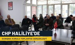 CHP Haliliye'de Danışma Kurulu Toplantısı Gerçekleşti