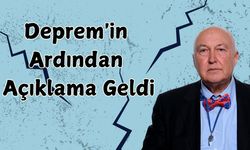 Deprem'in Ardından Ercan Önemli Açıklamalarda Bulundu