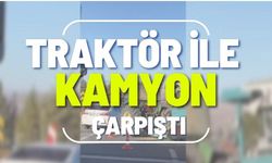 Şanlıurfa'da Traktör İle Kamyon Çarpıştı