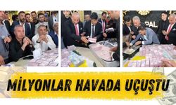 Düğünde Milyonlar Havada Uçuştu