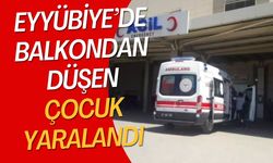 Eyyübiye’de Balkondan Düşen Çocuk Yaralandı