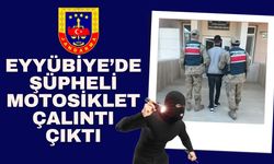 Eyyübiye’de Şüpheli Motosiklet Çalıntı Çıktı