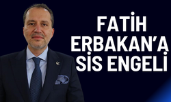 Fatih Erbakan'a Şanlıurfa’da Sis Engeli