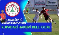 Karaköprü Belediyespor'un Kupadaki Hakemi Belli Oldu