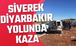 Siverek-Diyarbakır Yolunda Kaza