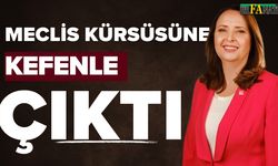 Meclis Kürsüsüne Kefenle Çıktı