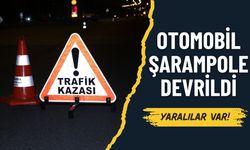 Hilvan'da Otomobil Şarampole Devrildi: 6'sı Çocuk 9 Yaralı