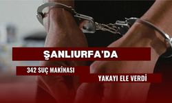 Şanlıurfa’da 342 Suç Makinası Yakayı Ele Verdi