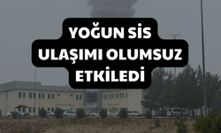 Şanlıurfa'da Yoğun Sis Ulaşımı Olumsuz Etkiledi