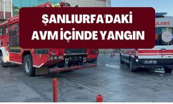 Şanlıurfa'daki AVM İçinde Yangın