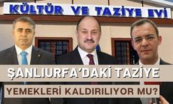 Şanlıurfa’daki Taziye Yemekleri Kaldırılıyor Mu?