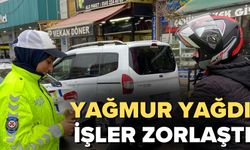 Şanlıurfa'ya Yağmur Yağdı İşler Zorlaştı