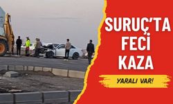 Suruç’ta Feci Kaza: Otomobil İş Makinesine Çarptı